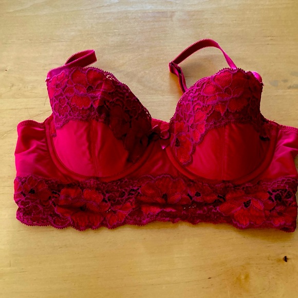 AdoreME Bra- Red 32C - Picture 1 of 4